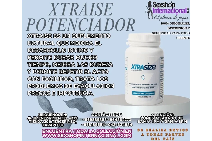 XTRAISE POTENCIADOR Y SUPLEMEN image 1