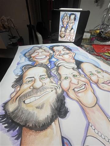 Caricaturas live events image 10