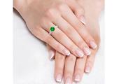 $2917 : Shop Three Stone Emerald Ring thumbnail