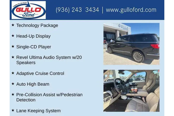 $34891 : Lincoln Navigator L 2018 4x4 image 5