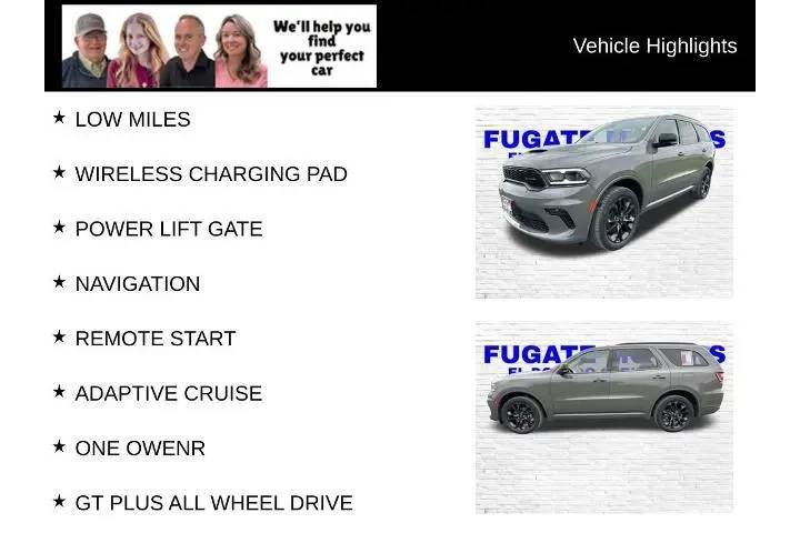 $35800 : Dodge Durango 2022 AWD GT 4d image 8