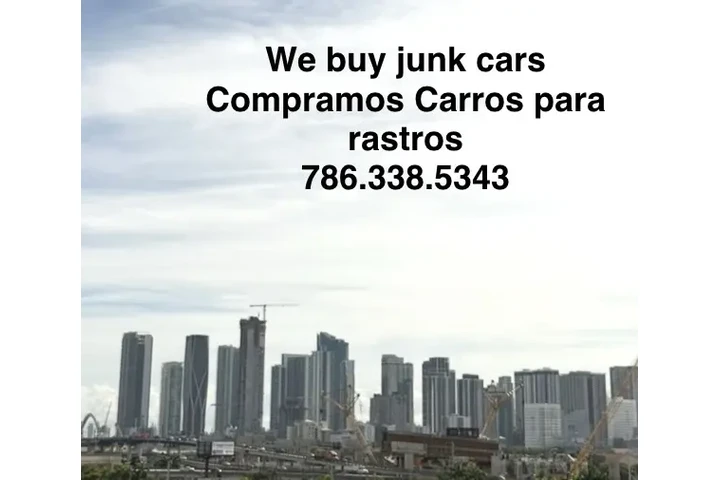 Junk cars hialeah or miami dad image 1