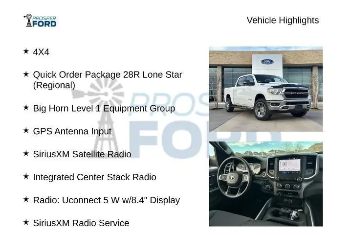 $38995 : Ram 1500 2022 4x4 Big Horn 4 image 5