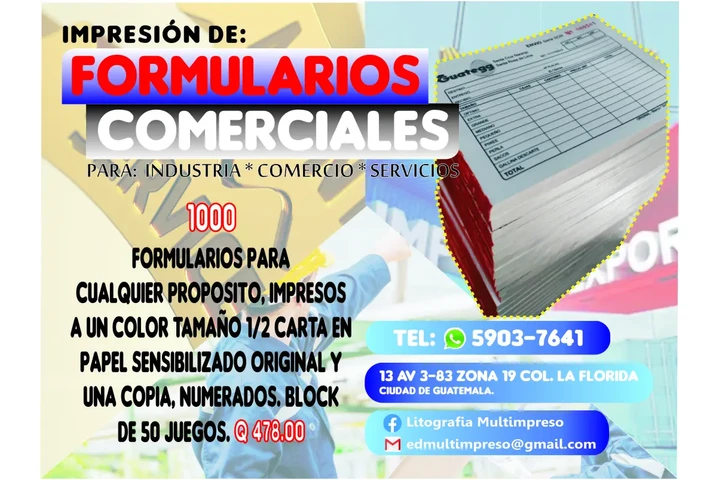 FORMULARIOS COMERCIALES MULTIP image 1