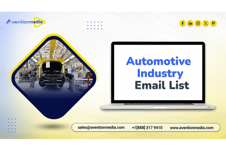 Automotive Industry Email List image 1