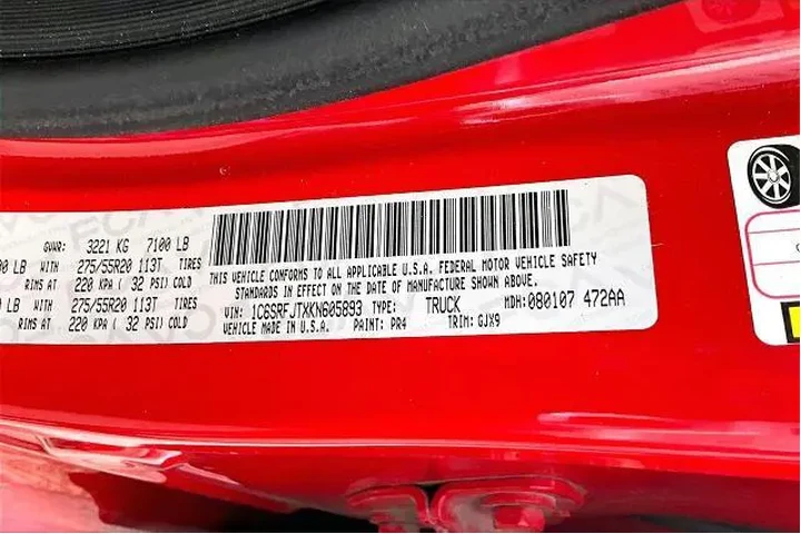 $32991 : Ram 1500 2019 4x4 Laramie 4d image 8