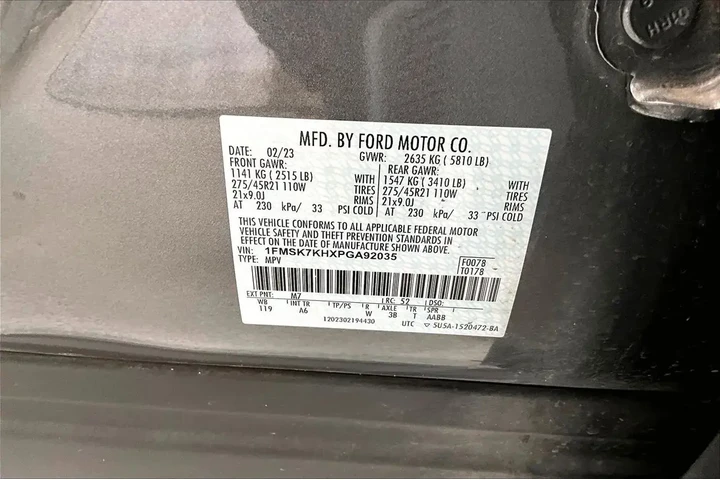 $29791 : Ford Explorer 2023 ST-Line 4 image 8