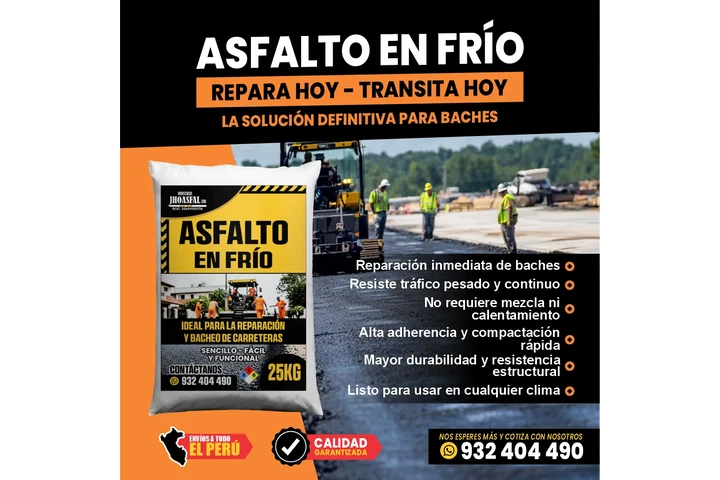 $1 : Asfalto en Frío 25KG image 1