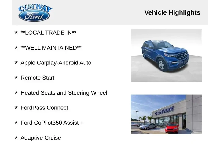 $25498 : Ford Explorer 2022 XLT 4dr S image 8