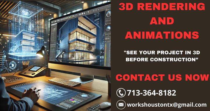 3D RENDERING AND ANIMATIONS image 1