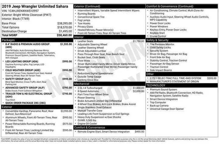 $29881 : Jeep Wrangler Unlimited 2019 image 6