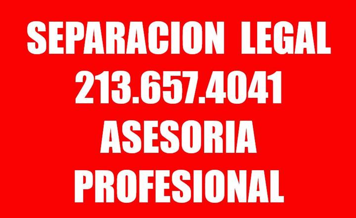 ASESORIA EN SEPARACION LEGAL image 1