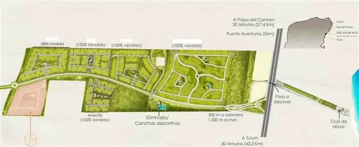 $158000 : Xpu Ha Beach Excelente Terreno image 9