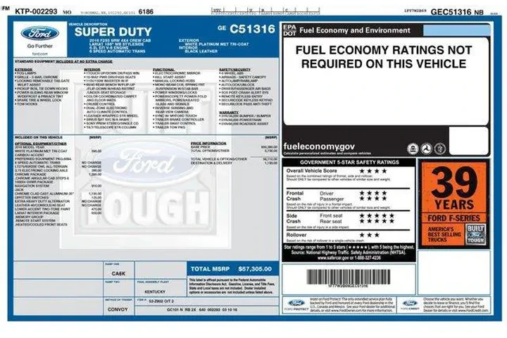 $34998 : Ford F-250 Super Duty 2016 4 image 2
