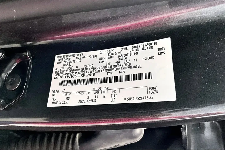 $29591 : Ford F-150 2020 4x2 XL 4dr S image 8