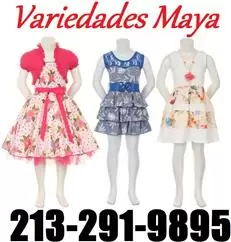 VESTIDOS DE NIÑAS DE MAYOREO image 1