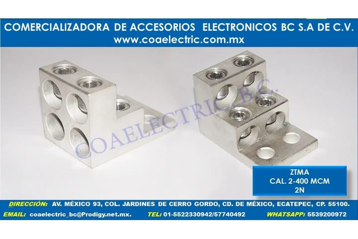 ZAPATA DE 4 CABLES ESC CAL.600 image 8