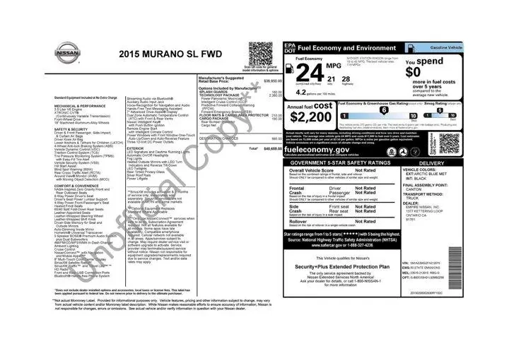 $12995 : Nissan Murano 2015 S 4dr SUV image 10
