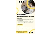 Asistente de importaciones en Quito