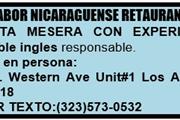 SABOR NICARAGUENSE RETAURANT en Los Angeles