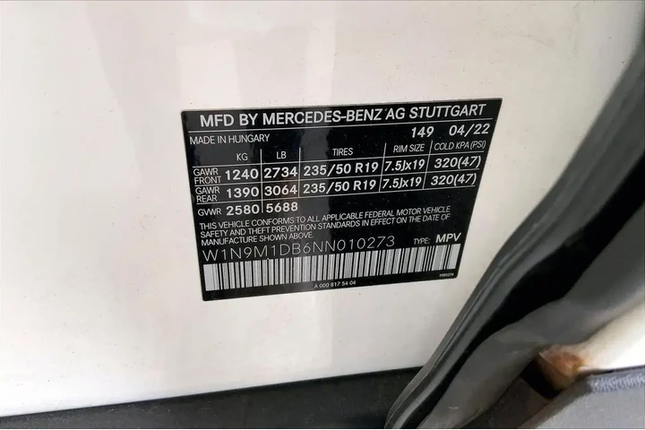 $24791 : Mercedes-Benz EQB 2022 AWD E image 8