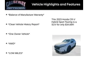 $34684 : Honda CR-V Hybrid 2023 AWD S thumbnail