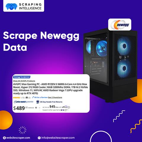 Newegg Data Scraping Services image 1