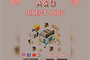 A&O DIRECT JOBS  TRABAJO!!
