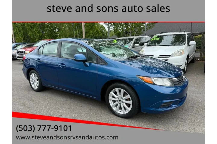 $8450 : 2012 Civic EX image 2