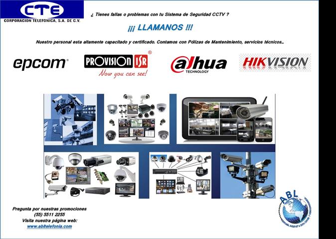SERVICIO PARA CCTV, CAMARAS IP image 1
