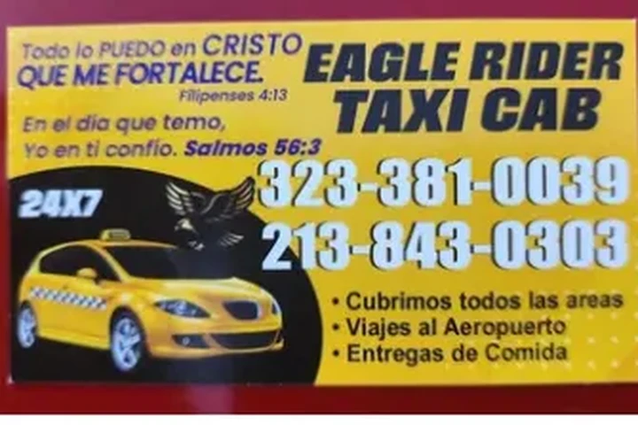 EAGLE RIDER TAXI CAB 24/7 image 1