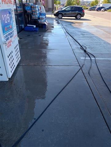 Pressure washing the PRI image 4