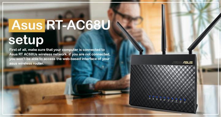 Asus RT-AC68U setup image 1