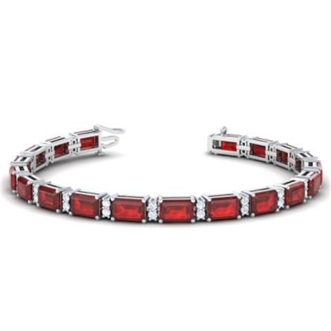 $7777 : Purchase Ruby Diamond Bracelet image 1