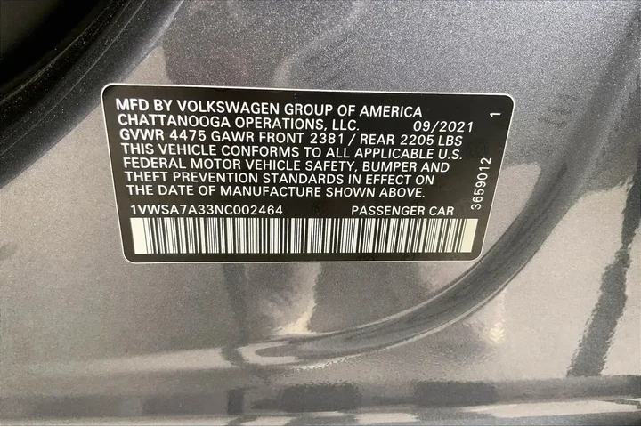 $18491 : Volkswagen Passat 2022 SE 4d image 8