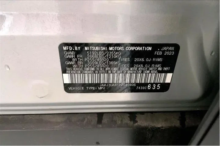 $22911 : Mitsubishi Outlander 2023 SE image 8