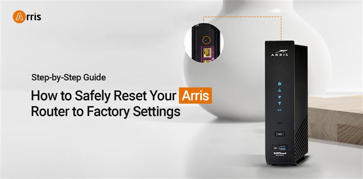 how to reset Arris router image 2