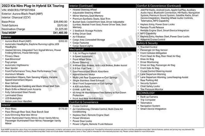 $29991 : Kia Niro Plug-In Hybrid 2023 image 6