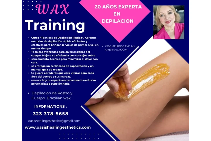CURSO WAX DEPILACION CERA image 1
