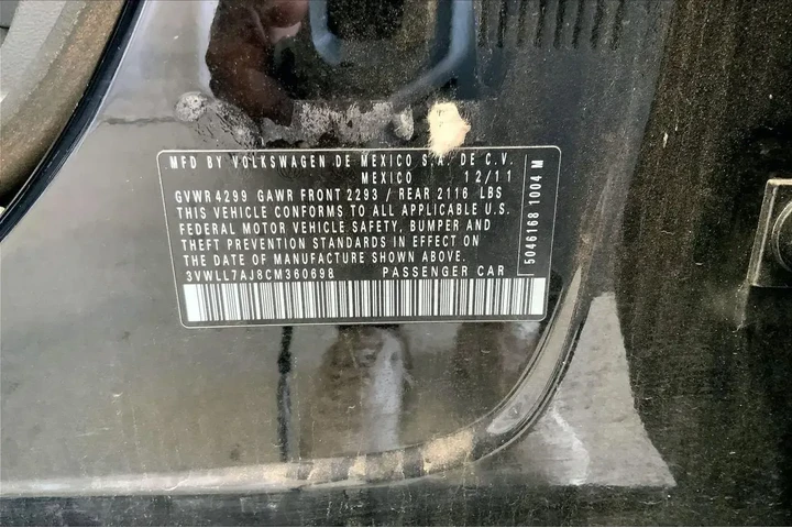 $7311 : Volkswagen Jetta 2012 TDI 4d image 8