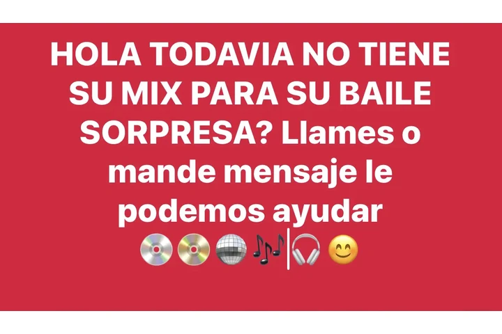 MIX PARA SU QUINCEAÑERA O BODA image 1