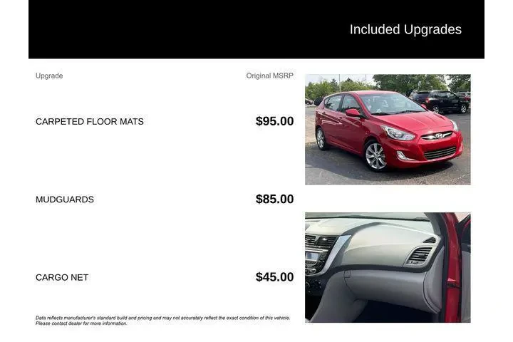 $7998 : Hyundai ACCENT 2012 SE 4dr H image 7