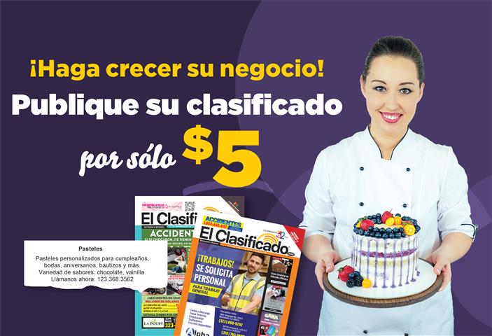 $5 : Anúnciate en la revista image 1