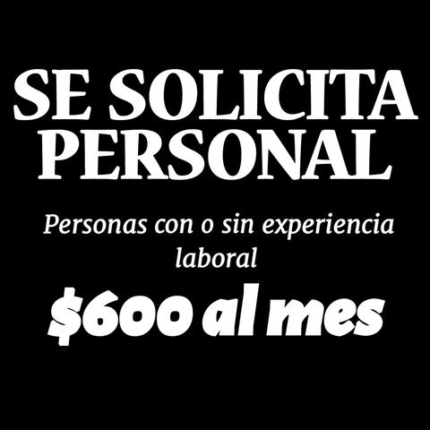 Se requiere personal para Gye. image 1