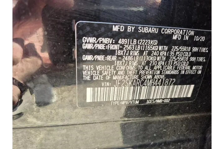 $19983 : Subaru Forester 2021 AWD Spo image 5