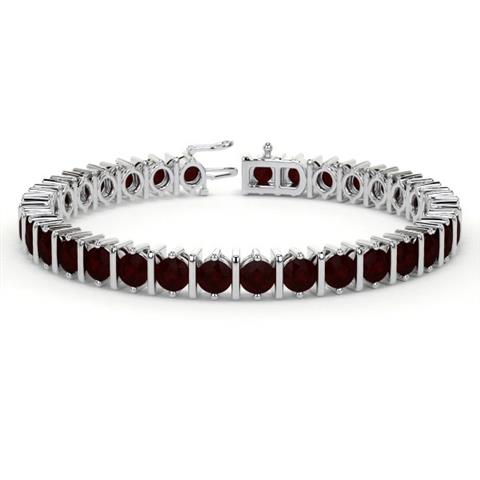 $6795 : Real Ruby Tennis Bracelets image 1