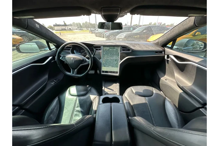 2014 TESLA MODEL S P85D SEDAN image 6