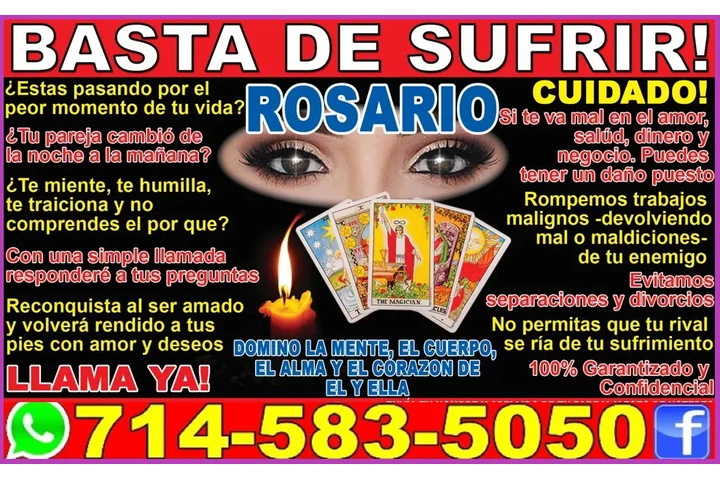 BASTA DE SUFRIR! ROSARIO TAROT image 1