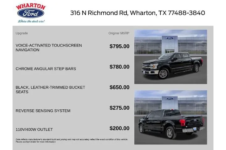 $26999 : Ford F-150 2020 4x2 Lariat 4 image 2