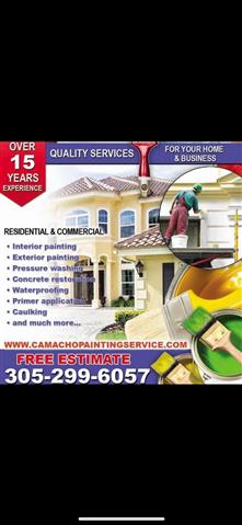 Camacho painting services image 2